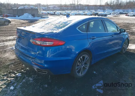 2020 Ford Fusion Titanium from USA, damaged, VIN 3FA6P0D90LR131728